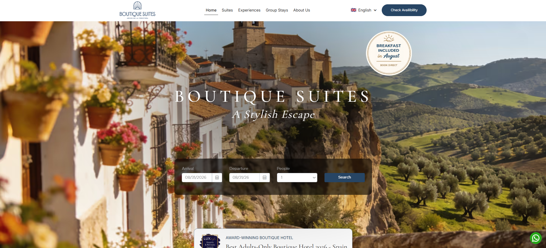 Boutique Suites – Luxury Boutique Stay Experience